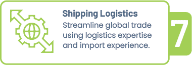Concept Forge IPS Shipping and Import Logistics services